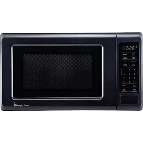 Magic chef black microwave shop